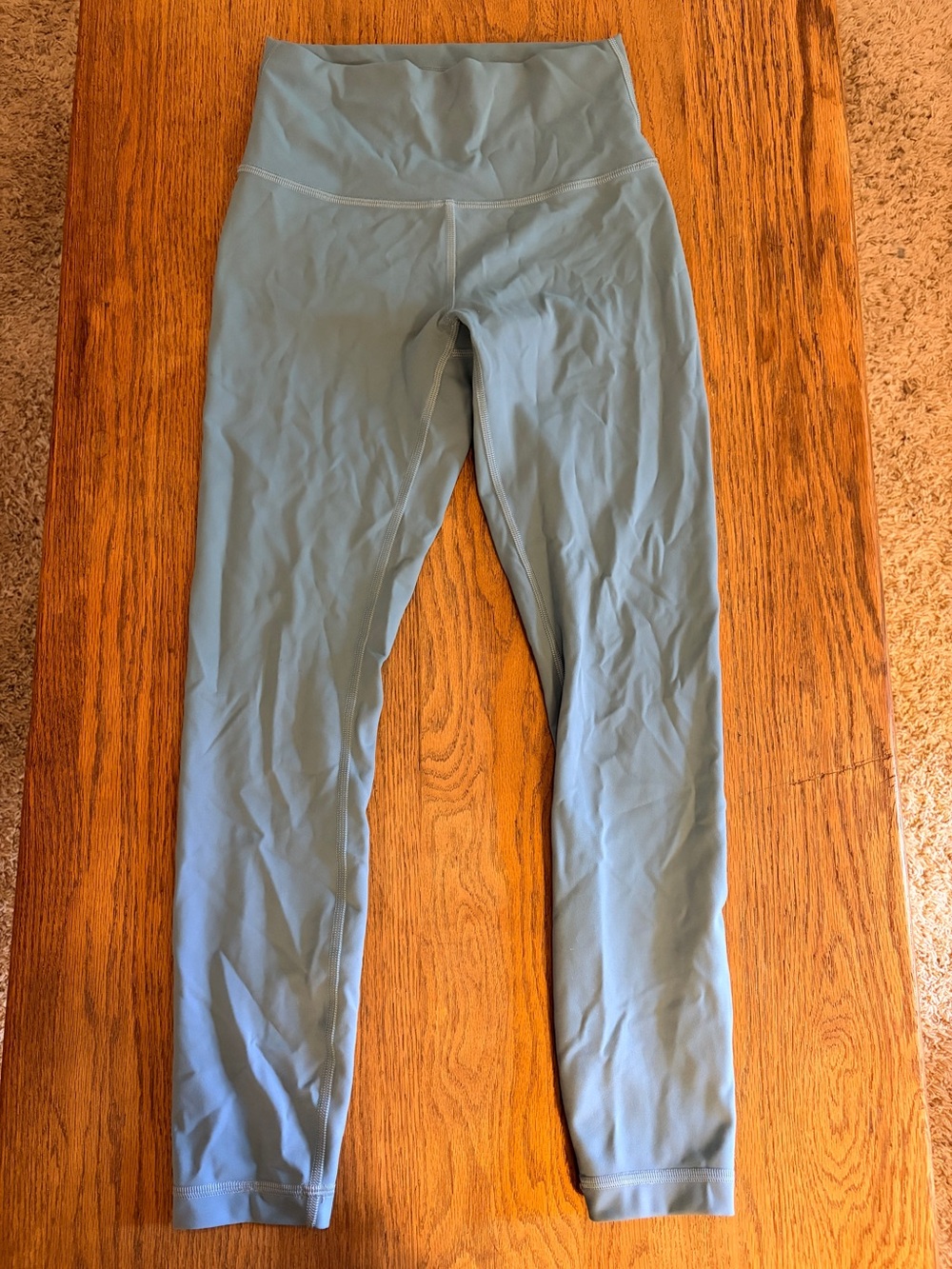 Women’s Dusty Teal Lululemon Leggings sz 6